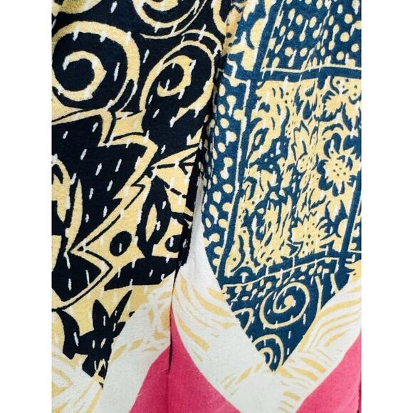 Maeve/Anthropologie Sporty Chevron Dress size 6 Long Sleeve Fit And Flare - Picture 7 of 10